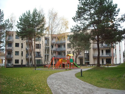 Vilniaus m. Bajorų kel. 9 - Daugiabutis gyvenamasis namas - plotas apie 3000 kv.m.